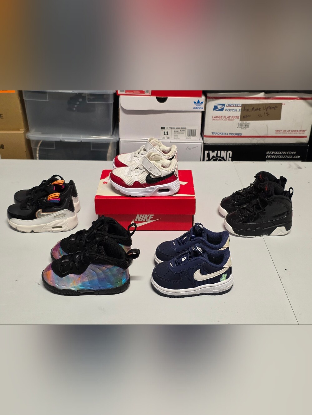 NIKE X JORDAN SZ 4C & 5C BUNDLE